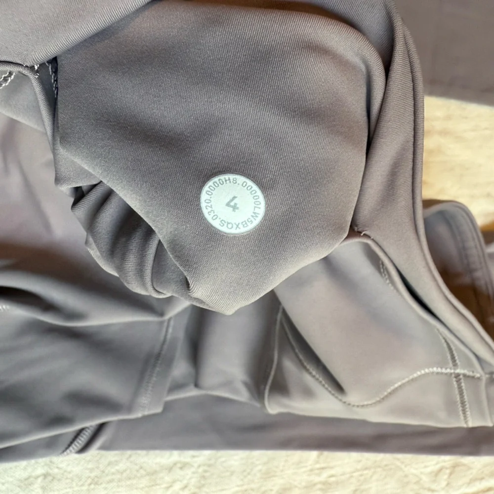 lululemon athletica High-Rise Seam Detail Leggings — Dusty Gray